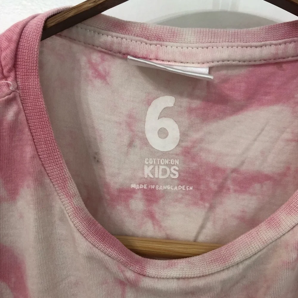 Barbie Pink Tie-Dye Short Sleeve Tee